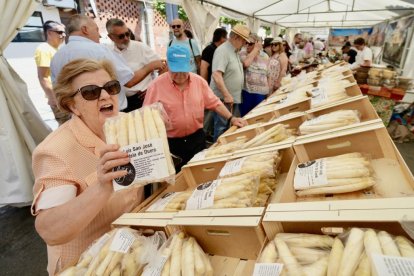 Feria del Espárrago y la Artesanía de Tudela en Valladolid.