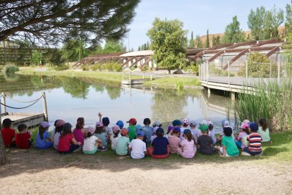 Actividad didáctica de Gesaguavall Virtual con escolares del CEIP Pinares del Cega
