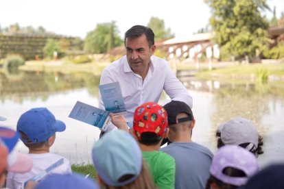 Actividad didáctica de Gesaguavall Virtual con escolares del CEIP Pinares del Cega