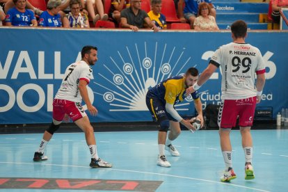 Imágenes del Recoletas-BM Nava en la despedida de Miguel Camino como jugador del Recoletas.