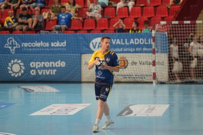 Imágenes del Recoletas-BM Nava en la despedida de Miguel Camino como jugador del Recoletas.