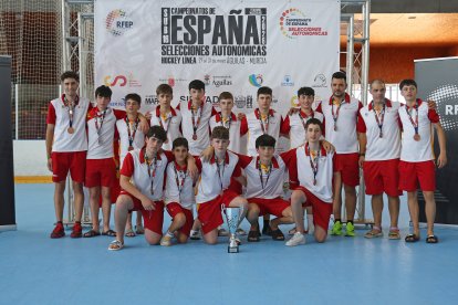 Selección masculina sub-16 de Castilla y León.