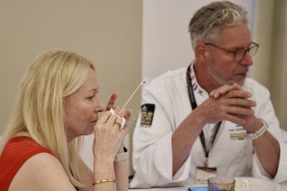 Sesión de cata de los Cincho International ‘Cheese Awards 2026’