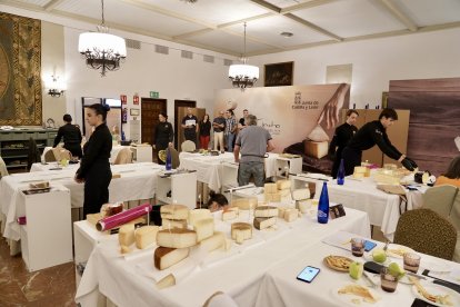 Sesión de cata de los Cincho International ‘Cheese Awards 2026’