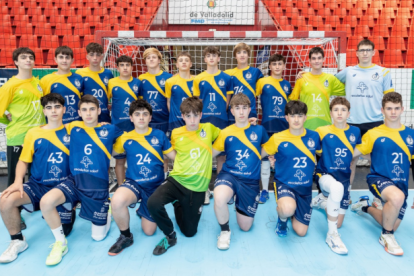Recoletas Atlético Valladolid Azzurro cadete.