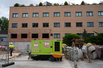Obras de rehabilitación del hotel Voco Valladolid.