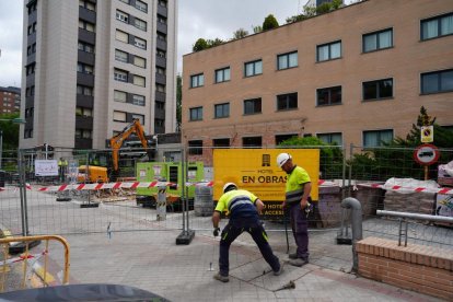 Obras de rehabilitación del hotel Voco Valladolid.