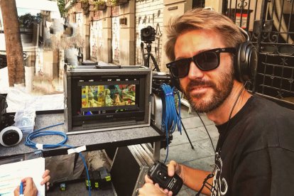 Manuel Martínez Velasco rueda en Valladolid un cortometraje protagonizado por Roberto Álamo e Itziar Miranda