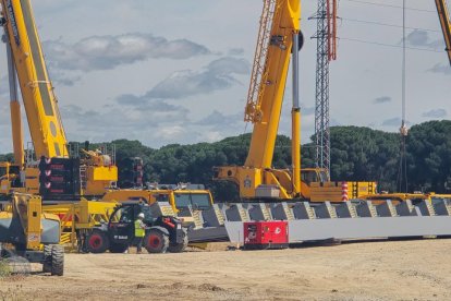 Obras del Viaducto de los tramposos