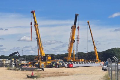 Obras del Viaducto de los tramposos