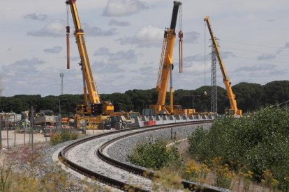Obras del Viaducto de los tramposos