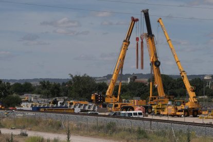 Obras del Viaducto de los tramposos
