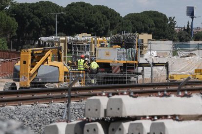 Obras del Viaducto de los tramposos
