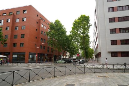 Calle del Monasterio de Santa María de Montserrat en la actualidad