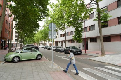 Calle del Monasterio de Santa María de Montserrat en la actualidad