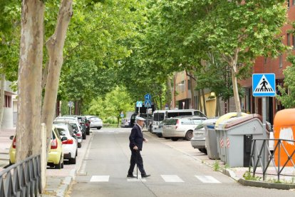 Calle del Monasterio de Santa María de Montserrat en la actualidad