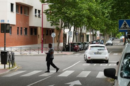 Calle del Monasterio de Santa María de Montserrat en la actualidad