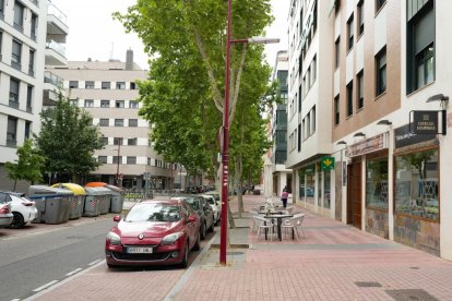 Calle del Monasterio de Santa María de Montserrat en la actualidad