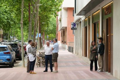 Calle del Monasterio de Santa María de Montserrat en la actualidad
