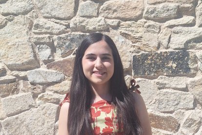 Sara Lázaro, mejor nota de la provincia de Salamanca