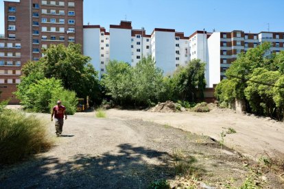 Obras en el aparcamiento del Edificio Rondilla y en el entorno de la Ciudad de la Justicia
