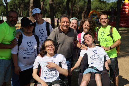 Deporte Adaptado en el Pinar de Antequera.