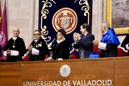 Toma de posesión de Pilar Garcés como rectora de la Universidad de Valladolid