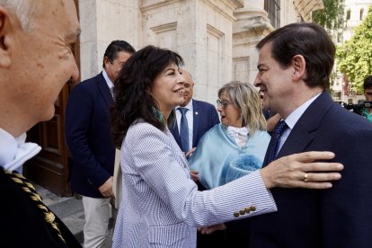 Toma de posesión de Pilar Garcés como rectora de la Universidad de Valladolid
