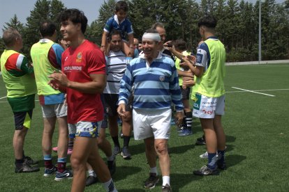 Imágenes de la 'quedada' de la familia Alonso-Lasheras, emblema incombustible del rugby español.