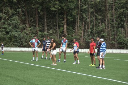 Imágenes de la 'quedada' de la familia Alonso-Lasheras, emblema incombustible del rugby español.