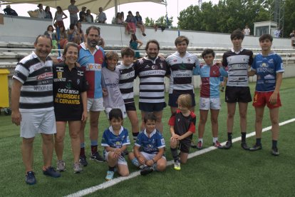 Imágenes de la 'quedada' de la familia Alonso-Lasheras, emblema incombustible del rugby español.
