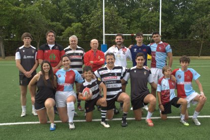 Imágenes de la 'quedada' de la familia Alonso-Lasheras, emblema incombustible del rugby español.