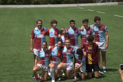 Imágenes de la 'quedada' de la familia Alonso-Lasheras, emblema incombustible del rugby español.