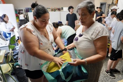 Recogida de alimentos, ropa y medicamentos tras los terremotos de Venezuela. 