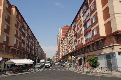 La calle General Shelly en la actualidad.