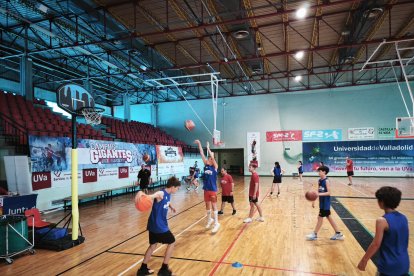 Imágenes del segundo turno del Campus Gigantes en Valladolid 2026.
