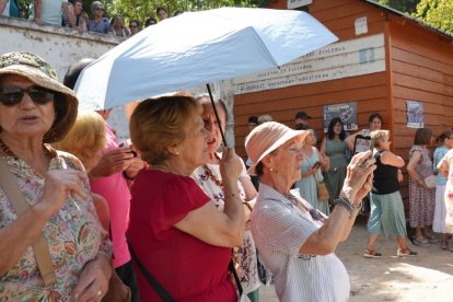 Procesión de La Virgen del Carmen por el río Pisuerga de Valladolid.