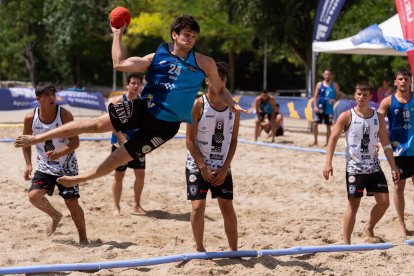 Finales del Torneo Balonmano Playa Arena Ciudad de Valladolid.