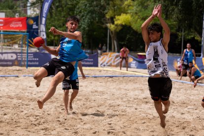 Finales del Torneo Balonmano Playa Arena Ciudad de Valladolid.