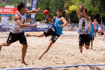 Finales del Torneo Balonmano Playa Arena Ciudad de Valladolid.