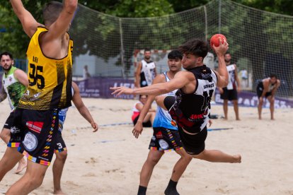 Finales del Torneo Balonmano Playa Arena Ciudad de Valladolid.