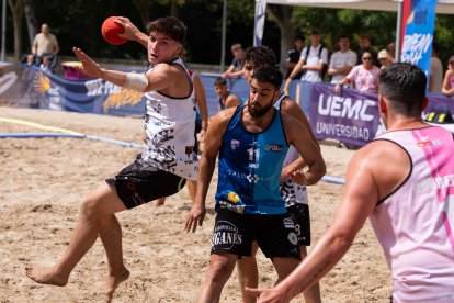 Finales del Torneo Balonmano Playa Arena Ciudad de Valladolid.