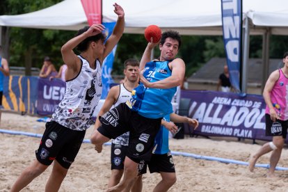 Finales del Torneo Balonmano Playa Arena Ciudad de Valladolid.