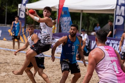 Finales del Torneo Balonmano Playa Arena Ciudad de Valladolid.