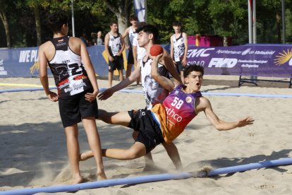 Finales del Torneo Balonmano Playa Arena Ciudad de Valladolid.