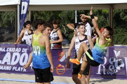 Finales del Torneo Balonmano Playa Arena Ciudad de Valladolid.