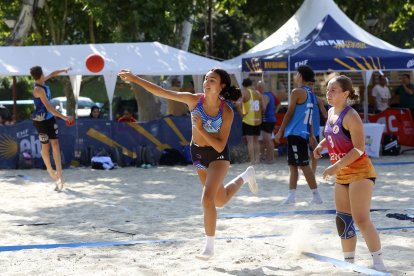 Finales del Torneo Balonmano Playa Arena Ciudad de Valladolid.