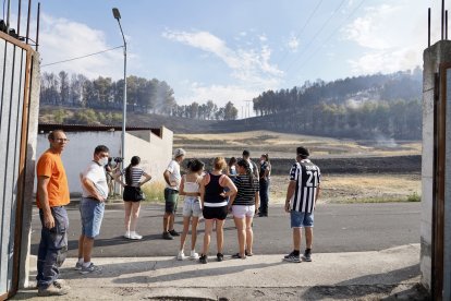 El incendio en Íscar afecta al castillo
