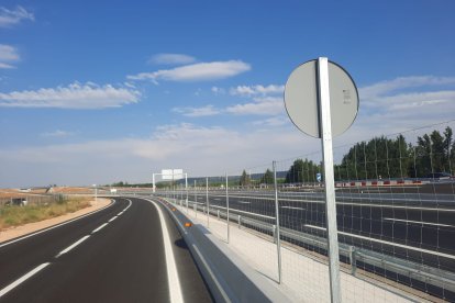 Estado actual del tramo de la Autovía del Duero entre Tudela y Valbuena sin abrir