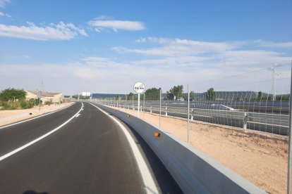 Estado actual del tramo de la Autovía del Duero entre Tudela y Valbuena sin abrir